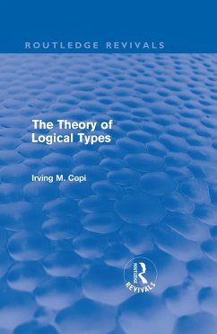 The Theory of Logical Types (eBook, PDF) - Copi, Irving