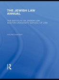 The Jewish Law Annual Volume 18 (eBook, PDF)