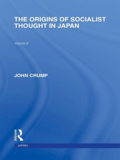 Cover The Origins of Socialist Thought in Japan (eBook, PDF)