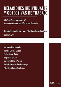 Relaciones individuales y colectivas de trabajo : materiales adaptados al Espacio Europeo de Educación Superior - Cebrián Carrillo, Antonio; Núñez-Cortés Contreras, Pilar