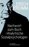 Nachwort zum Buch "Analytische Sozialpsychologie" (eBook, ePUB)