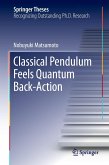 Classical Pendulum Feels Quantum Back-Action