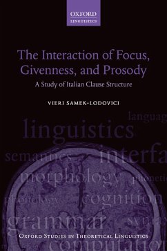 Cover The Interaction of Focus, Givenness, and Prosody (eBook, PDF)