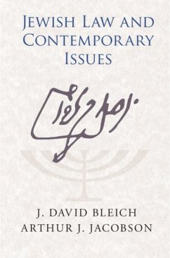 Jewish Law and Contemporary Issues (eBook, PDF) - Bleich, J. David