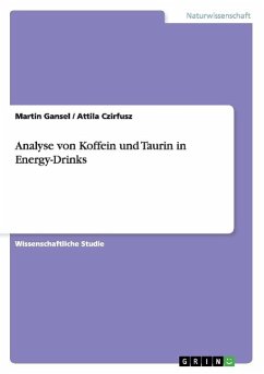 Analyse von Koffein und Taurin in Energy-Drinks - Czirfusz, Attila;Gansel, Martin