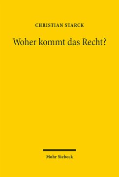 Cover Woher kommt das Recht?