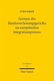 Grenzen des Bundesverfassungsgerichts im europäischen Integrationsprozess