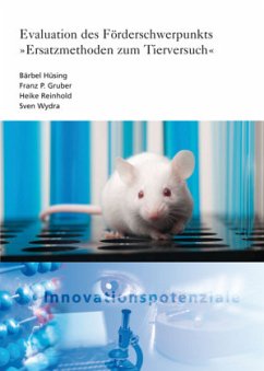 Evaluation des Förderschwerpunkts 'Ersatzmethoden zum Tierversuch' - Hüsing, Bärbel;Gruber, Franz P.;Wydra, Sven