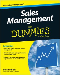 Sales Management For Dummies (eBook, ePUB) - Bellah, Butch