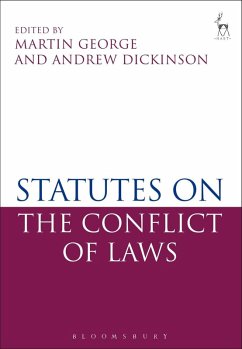 Statutes on the Conflict of Laws (eBook, ePUB)