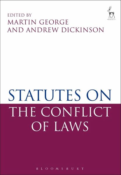 Statutes on the Conflict of Laws (eBook, ePUB)