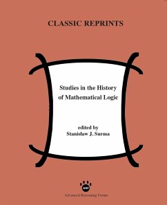 Studies in the History of Mathematical Logic