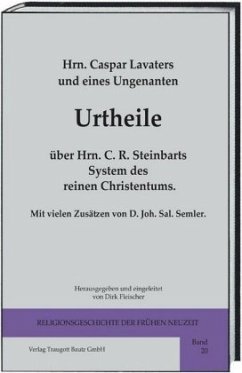 Urtheile über Hrn. C. R. Steinbarts System des reinen Christentums - Semler, Johann S.