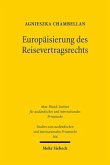 Europäisierung des Reisevertragsrechts Europäisierung des Reisevertragsrechts