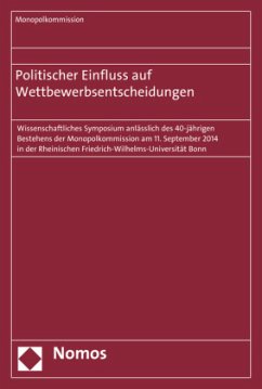 Cover Politischer Einfluss auf Wettbewerbsentscheidungen