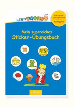 Lernraupe - Mein superdickes Sticker-Übungsbuch