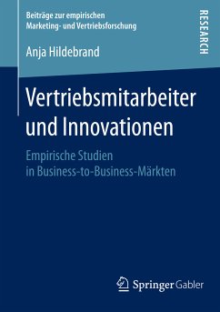 Vertriebsmitarbeiter und Innovationen (eBook, PDF) - Hildebrand, Anja