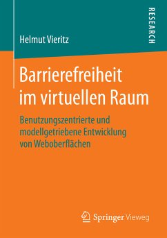 Barrierefreiheit im virtuellen Raum (eBook, PDF) - Vieritz, Helmut