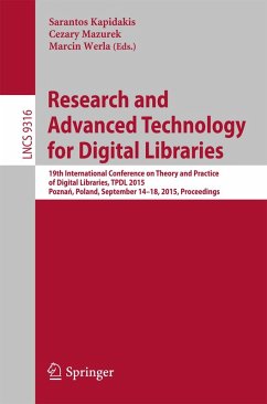 Cover Research and Advanced Technology for Digital Libraries (eBook, PDF)