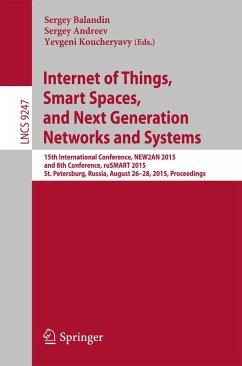 Internet of Things, Smart Spaces, and Next Generation Networks and Systems (eBook, PDF)