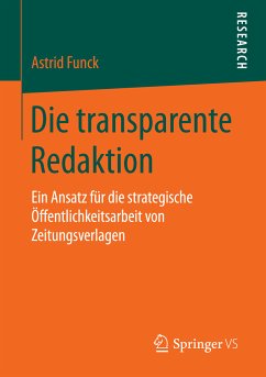 Die transparente Redaktion (eBook, PDF) - Funck, Astrid