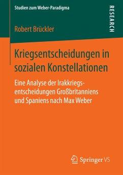 Kriegsentscheidungen in sozialen Konstellationen (eBook, PDF) - Brückler, Robert
