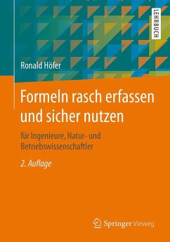 Formeln rasch erfassen und sicher nutzen (eBook, PDF) - Höfer, Ronald