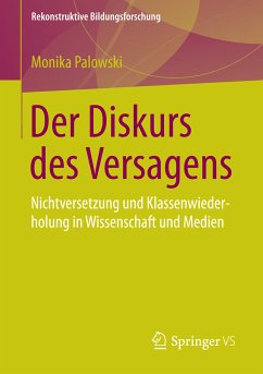 Der Diskurs des Versagens (eBook, PDF) - Palowski, Monika