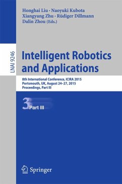 Cover Intelligent Robotics and Applications (eBook, PDF)