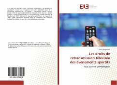 Les droits de retransmission télévisée des évènements sportifs - Junguenet, Prune