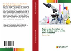 Produção de nisina em leite diluído por L. lactis em biorreator