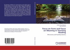 Focus on Form and Focus on Meaning in Teaching Reading