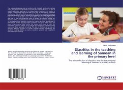 Diacritics in the teaching and learning of Samoan in the primary level