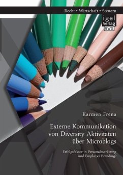 Externe Kommunikation von Diversity Aktivitäten über Microblogs: Erfolgsfaktor in Personalmarketing und Employer Branding? - Frena, Karmen