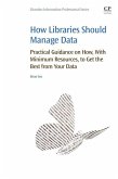 How Libraries Should Manage Data (eBook, ePUB)