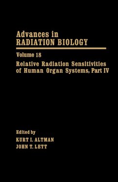 Cover Relative Radiation Sensitivities of Human Organ Systems (eBook, PDF)