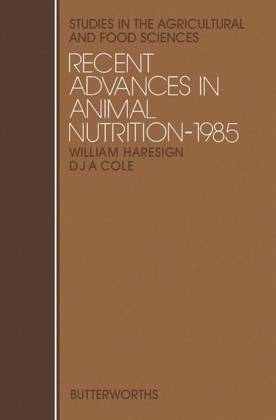 Recent Advances in Animal Nutrition (eBook, PDF)