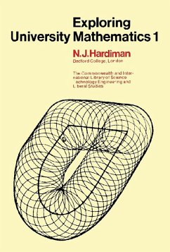 Exploring University Mathematics (eBook, PDF) - Chadwick, P.; Ellis, J. R.; Cohn, J. H. E.