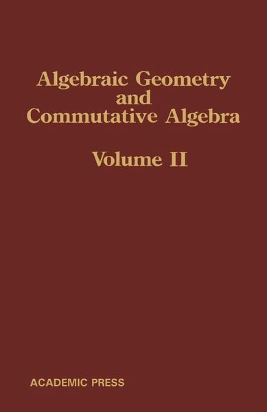 Algebraic Geometry and Commutative Algebra (eBook, PDF) Algebraic Geometry and Commutative Algebra (eBook, PDF)