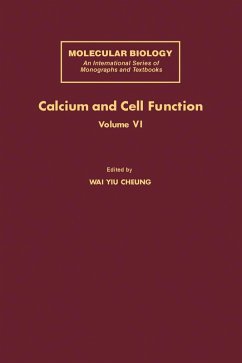 Cover Calcium and Cell Function (eBook, PDF)