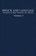 Speech and Language (eBook, PDF) - Bild 1