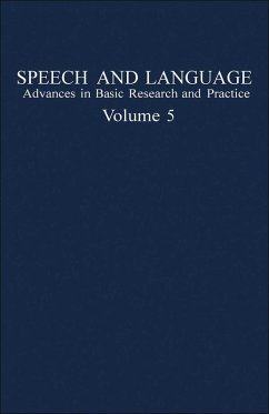 Speech and Language (eBook, PDF) Cover Speech and Language (eBook, PDF)