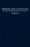 Speech and Language (eBook, PDF)