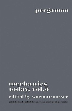 Cover Mechanics Today (eBook, PDF)