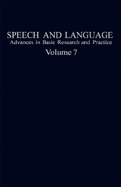 Speech and Language (eBook, PDF)