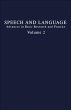 Speech and Language (eBook, PDF) - Bild 1