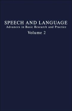 Speech and Language (eBook, PDF)