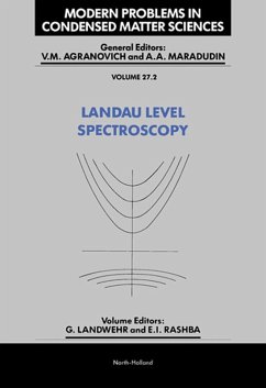 Landau Level Spectroscopy (eBook, PDF)