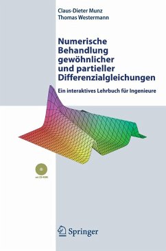 Numerische Behandlung gewöhnlicher und partieller Differenzialgleichungen (eBook, PDF) - Munz, Claus-Dieter; Westermann, Thomas