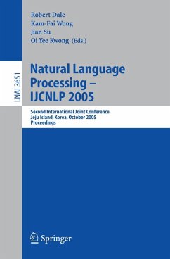 Natural Language Processing - IJCNLP 2005 (eBook, PDF)